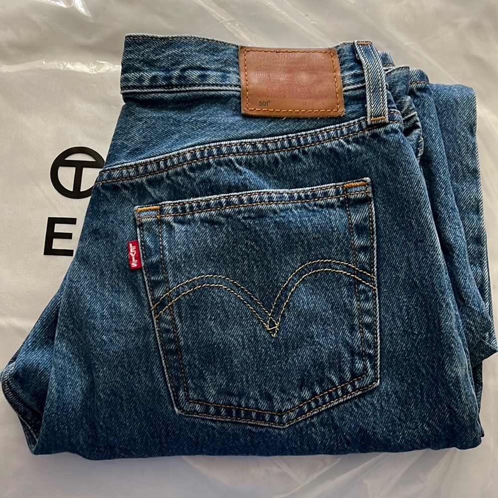 Levis 501 High Waist Jeans